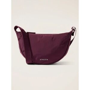 Athleta‎ Bags Womens All About Water Repellent Crossbody Bag Purse Hobo, Beige